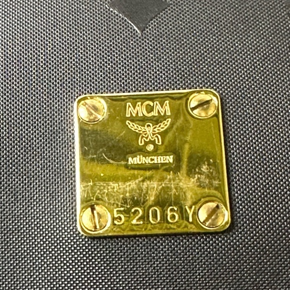 MCM Visetos Mini Black Bag - Picture 12 of 15